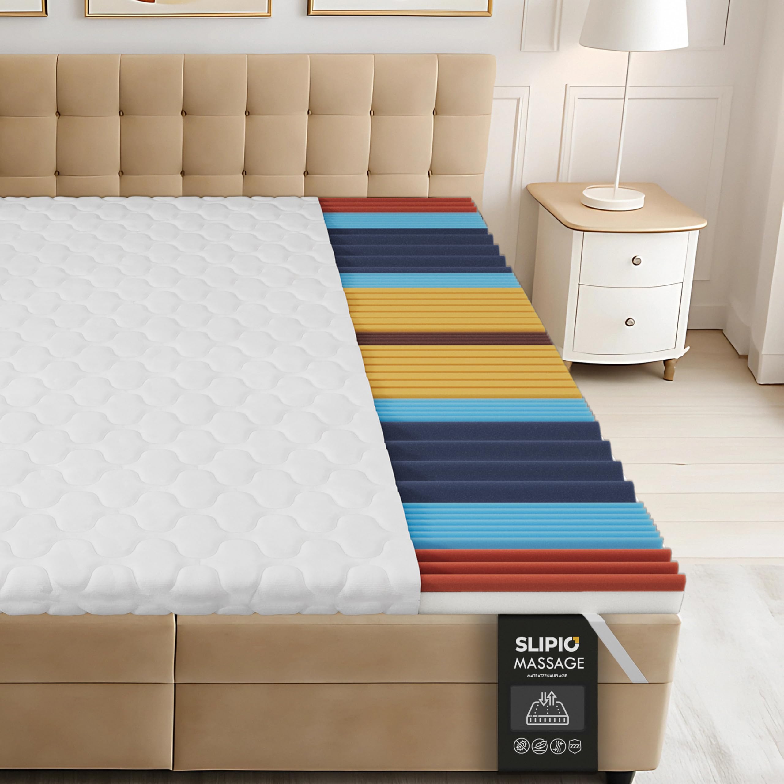 zinus surmatelas 140x190